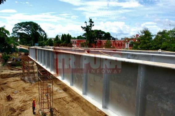 Drilling begins inside the temple at Battala, fixing of iron guard and pier caps are in progress : Flyover project head Amit Mallik talks to TIWN Drilling begins inside the temple at Battala, fixing of iron guard and pier caps are in progress : Flyover project head Amit Mallik talks to TIWN